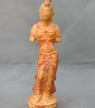 Old Chinese Stone pure Hand-Carved Broken Arm Goddess Kwan-yin Quan yin Statue A
Old Chinese Stone pure Hand-Carved Broken Arm Goddess Kwan-yin Quan yin Statue A