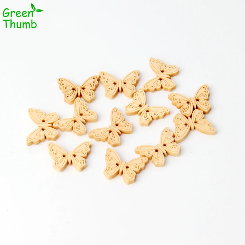 60pcs 2 Holes Wooden Butterfly Button for Dress Sewing, Knitting DIY Accessories Creative Button
60pcs 2 Holes Wooden Butterfly Button for Dress Sewing, Knitting DIY Accessories Creative Button