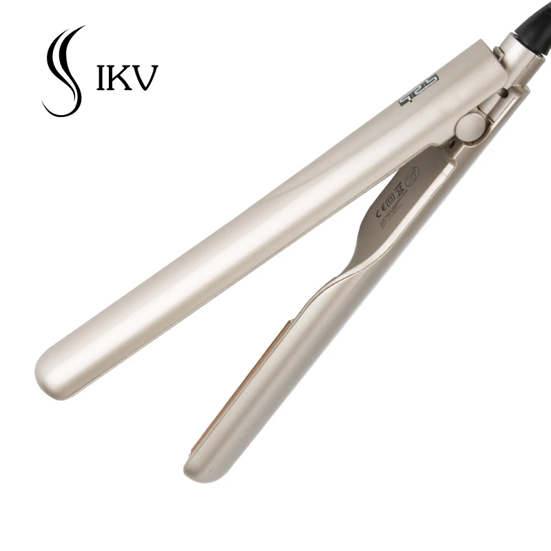 IKV New Arrival Professional Electric Straightening Iron & Curling Iron Hair Curler 2 in 1 Ceramic Hair Straightener Flat Irons
IKV New Arrival Professional Electric Straightening Iron & Curling Iron Hair Curler 2 in 1 Ceramic Hair Straightener Flat Irons