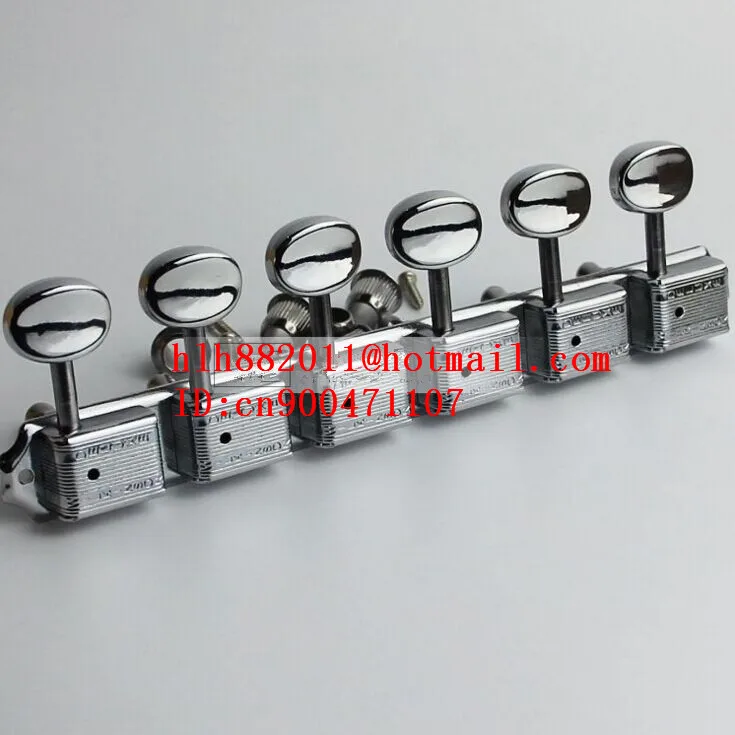 new electric guitar one tuning peg in chrome guitar button for one side of guitar WJ-55s N31
new electric guitar one tuning peg in chrome guitar button for one side of guitar WJ-55s N31