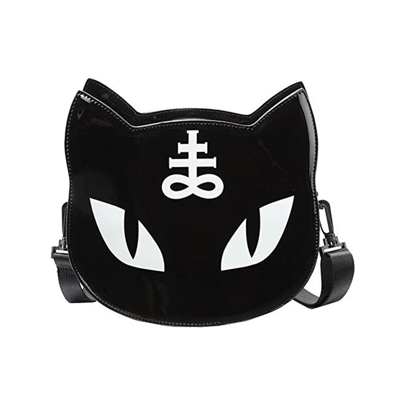 2018 Women Retro Mini Crossbody Harajuku Wind Cat Messenger Bag Gothic alphabet Shoulder Bag
2018 Women Retro Mini Crossbody Harajuku Wind Cat Messenger Bag Gothic alphabet Shoulder Bag