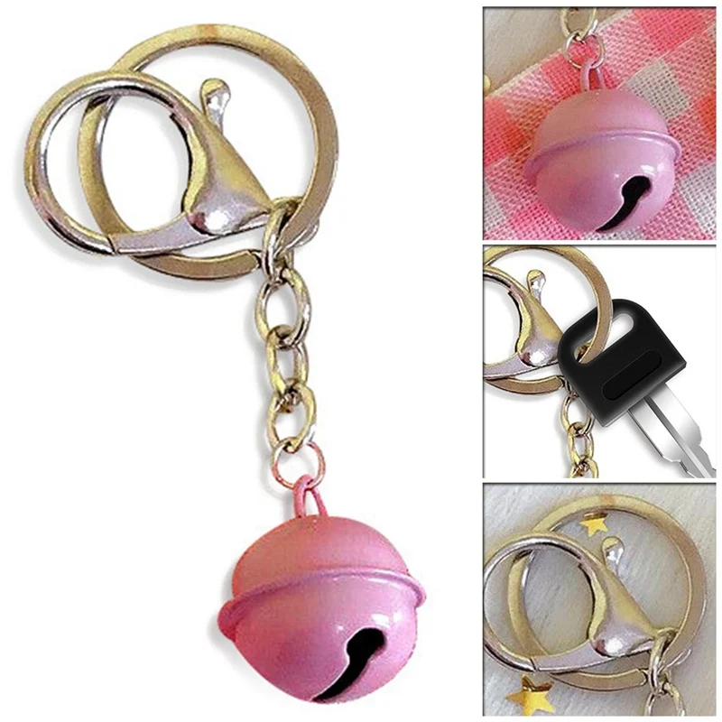 2019 New Charm Fashion Key Chain Little Cute Bell Key Holder Female Bag Pendant Jewelry Women Keychain Keyring Gifts
2019 New Charm Fashion Key Chain Little Cute Bell Key Holder Female Bag Pendant Jewelry Women Keychain Keyring Gifts