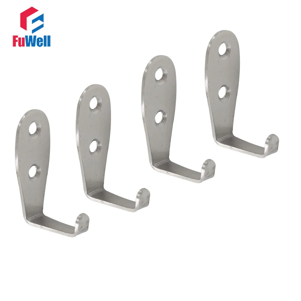 4pcs Stainless Steel Hooks Hanger Wall Mount Hook On The Wall for Clothing 2mm Thickness Furniture Hooks
4pcs Stainless Steel Hooks Hanger Wall Mount Hook On The Wall for Clothing 2mm Thickness Furniture Hooks