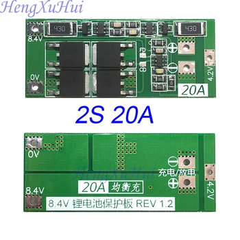 2S20A Li-ion Battery PCB Protection Board ( Equalized Charging Optional )
2S20A Li-ion Battery PCB Protection Board ( Equalized Charging Optional )