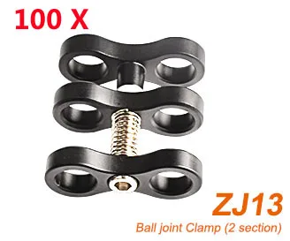 100PCS X 1" Inch Standard Ball Clamp Butterfly Clip for the Double 1" Ball Mount Connector Underwater Diving Light Arm System
100PCS X 1" Inch Standard Ball Clamp Butterfly Clip for the Double 1" Ball Mount Connector Underwater Diving Light Arm System