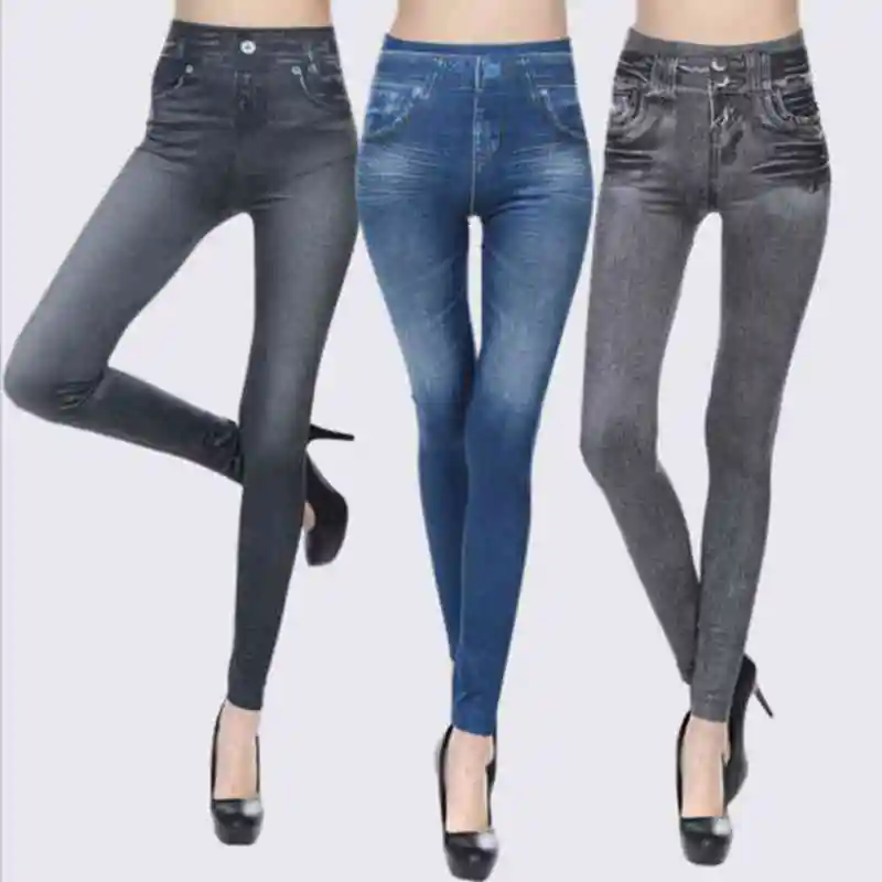 Womens Fashion Casual High Waist Leggings Slim Jeggings Trousers Skinny Stretchy Denim Pencil Jeans
Womens Fashion Casual High Waist Leggings Slim Jeggings Trousers Skinny Stretchy Denim Pencil Jeans
