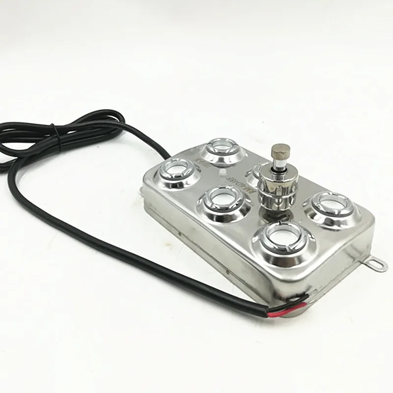 Stainless Steel High Quality 6 Head Mist Maker Industrial Humidifier Water Fountain Pond Atomizer Without Power Supply
Stainless Steel High Quality 6 Head Mist Maker Industrial Humidifier Water Fountain Pond Atomizer Without Power Supply