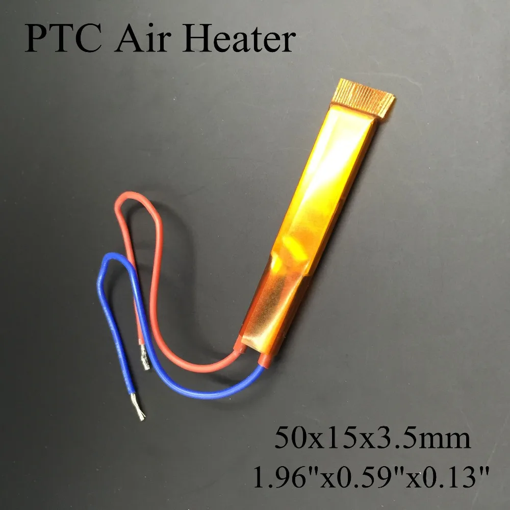 1pc 50x15mm 12V 80 Degree Celsius PTC Heater Element Constant Thermostat Insulated Thermistor Ceramic Air Heating Plate Chip 
1pc 50x15mm 12V 80 Degree Celsius PTC Heater Element Constant Thermostat Insulated Thermistor Ceramic Air Heating Plate Chip