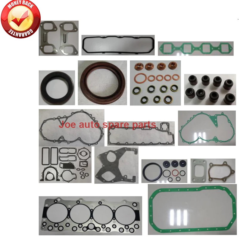 Engine Full gasket set kit for HITACHI EX120-1 EX150-1 ISUZU JCB JS110 JS130 Excavator Offway engine : 4bd1 4bd1t
Engine Full gasket set kit for HITACHI EX120-1 EX150-1 ISUZU JCB JS110 JS130 Excavator Offway engine : 4bd1 4bd1t