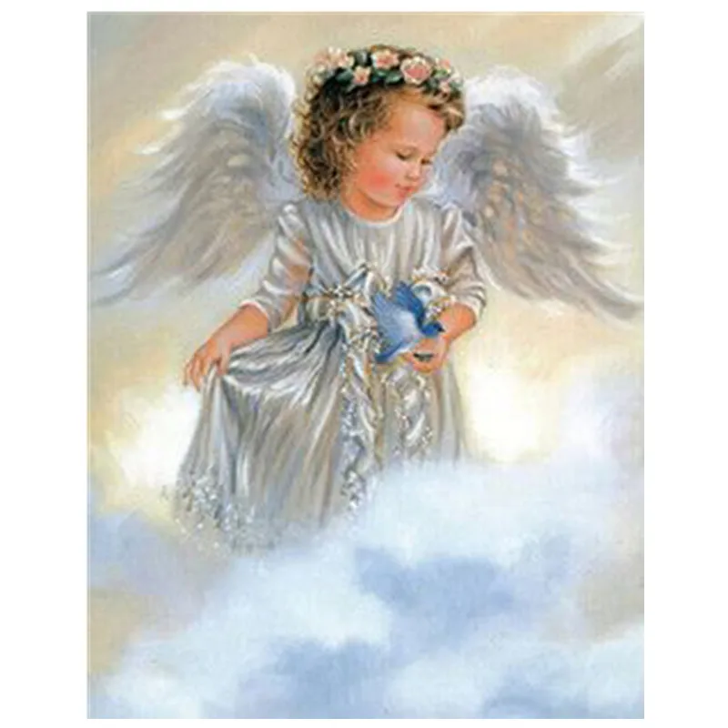 Full round 5D DIY diamond painting angel diamond embroidery pattern cross stitch home decoration
Full round 5D DIY diamond painting angel diamond embroidery pattern cross stitch home decoration