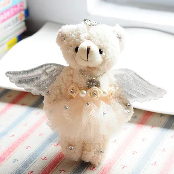 1pcs Boutique 15cm Bag pendant 1137 days make bear handicraft doll couple pendant small gift Keychains toys Girls Bag Car buckle
1pcs Boutique 15cm Bag pendant 1137 days make bear handicraft doll couple pendant small gift Keychains toys Girls Bag Car buckle