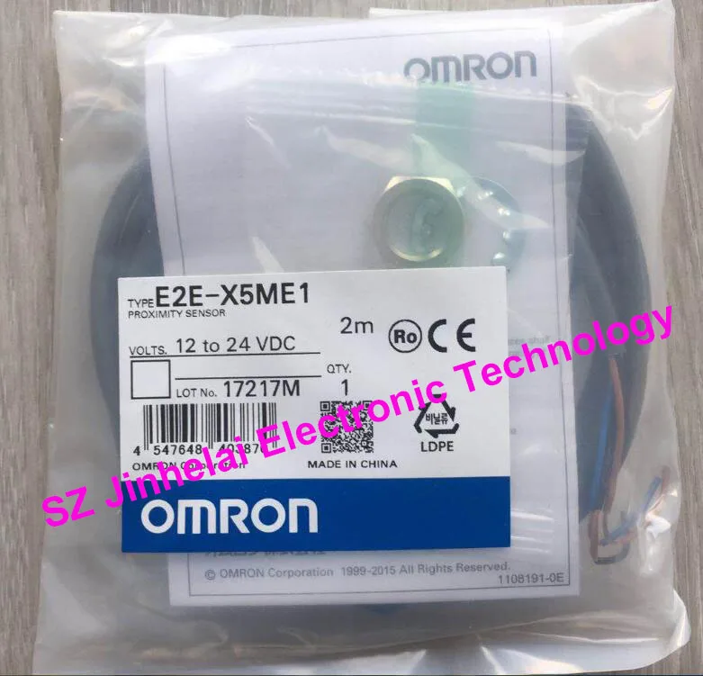 Authentic original OMRON Proximity switch, Proximity sensor E2E-X5ME1 2M 12-24VDC
Authentic original OMRON Proximity switch, Proximity sensor E2E-X5ME1 2M 12-24VDC