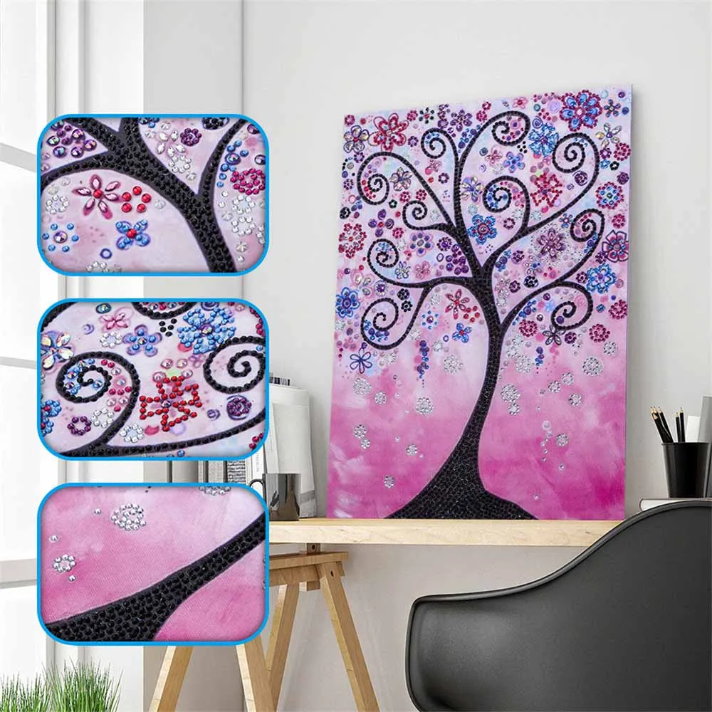 DIY Special Shaped Abstract butterfly Tree of Rhinestones Diamond Scenic Painting Cross Stitch Pictures Home Decor painting
DIY Special Shaped Abstract butterfly Tree of Rhinestones Diamond Scenic Painting Cross Stitch Pictures Home Decor painting