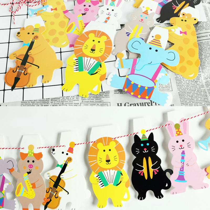 1PC Jungle Safari Paper Banner Happy Birthday party decor tropical animal decoration anniversaire garcon gift kids favors 7
1PC Jungle Safari Paper Banner Happy Birthday party decor tropical animal decoration anniversaire garcon gift kids favors 7