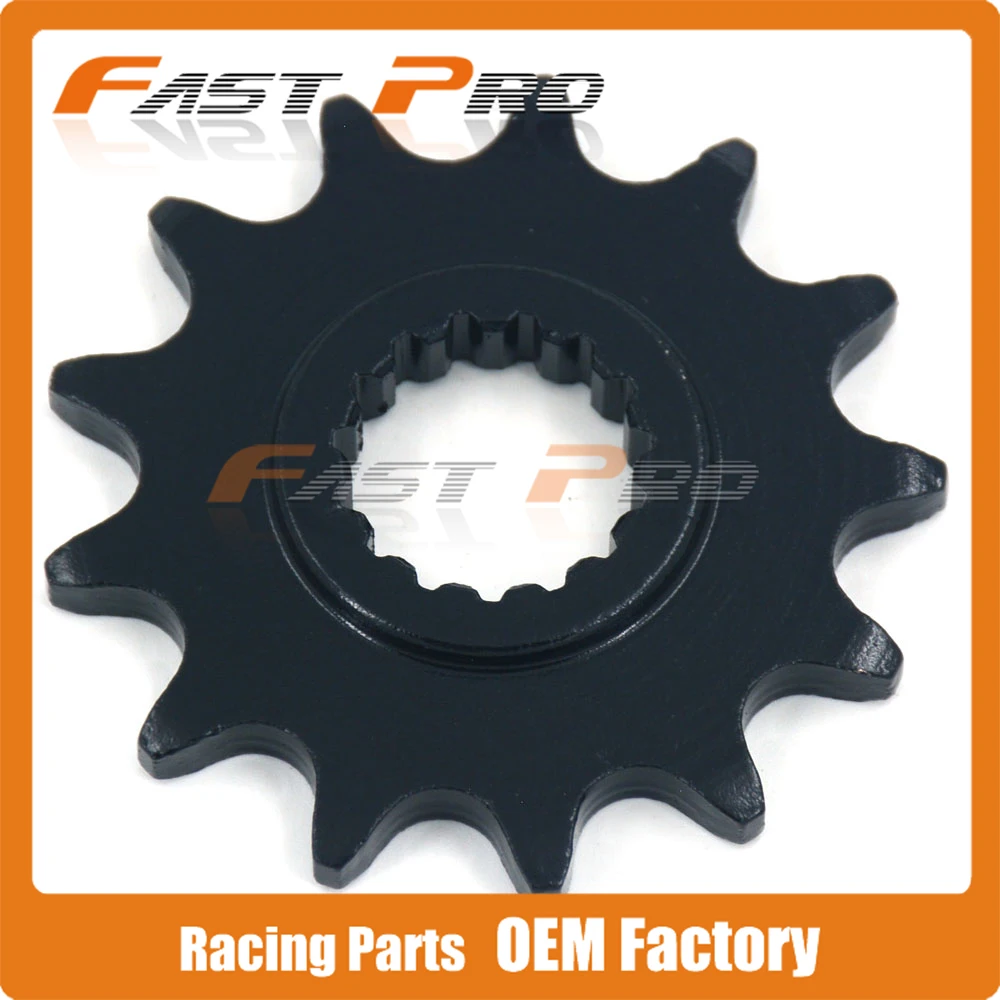 13T Front Chain Sprocket 45# High Sthength Steel For KTM MX SX SX-F EXC XCF-W 125 250 300 350 450 500 Enduro Motocross
13T Front Chain Sprocket 45# High Sthength Steel For KTM MX SX SX-F EXC XCF-W 125 250 300 350 450 500 Enduro Motocross