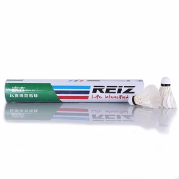 12PCS/Tube Shuttlecocks Badminton White Feather Shuttlecocks Professional Competition and Game Badminton Accessories X1
12PCS/Tube Shuttlecocks Badminton White Feather Shuttlecocks Professional Competition and Game Badminton Accessories X1