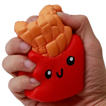 New Arrival Cute Kawaii Soft Squishi French Fries Cream Scented Squeeze 6 Second Slow Rising Decompression Fun Toys For Adult
New Arrival Cute Kawaii Soft Squishi French Fries Cream Scented Squeeze 6 Second Slow Rising Decompression Fun Toys For Adult