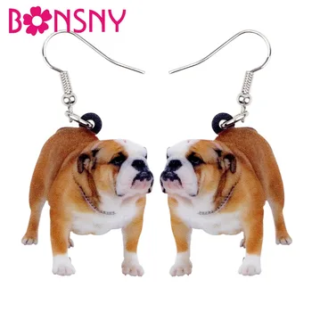 Bonsny Acrylic Standing British Bulldog Dog Earrings Big Long Dangle Drop Fashion Jewelry For Women Girls Ladies Kid Animal Gift
Bonsny Acrylic Standing British Bulldog Dog Earrings Big Long Dangle Drop Fashion Jewelry For Women Girls Ladies Kid Animal Gift