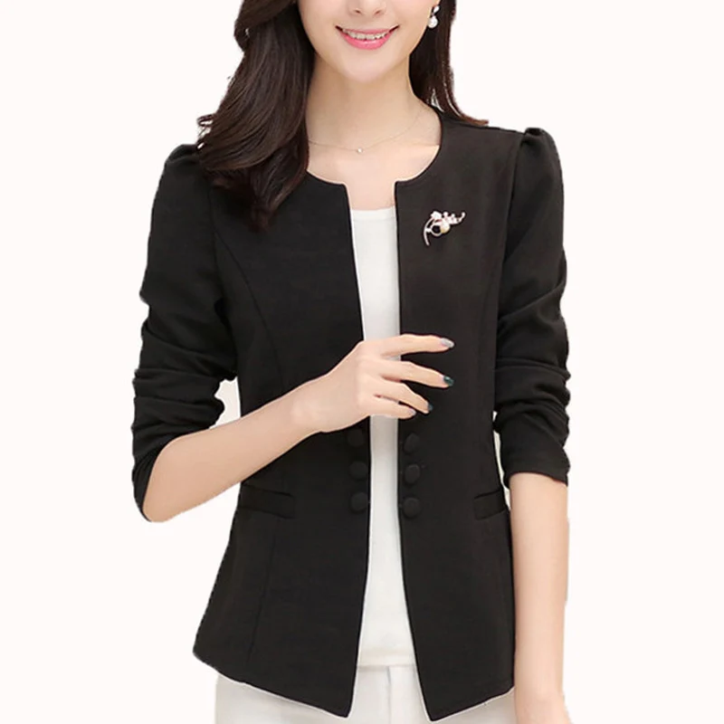 Plus Size Women Blazers and Jackets L~4XL 5XL 2019 Woman Femme Blaser Formal Lady Blasers Coats Office Workwear Feminino Jaqueta
Plus Size Women Blazers and Jackets L~4XL 5XL 2019 Woman Femme Blaser Formal Lady Blasers Coats Office Workwear Feminino Jaqueta