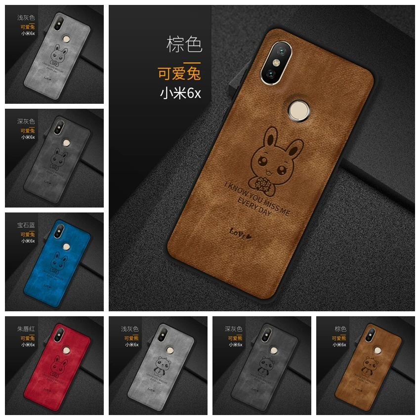 For Fundas Xiaomi Mi A2 Case Cute Silicone Edge Fabric TPU Protective Cover For Xiaomi Mi 6X Case Cover For Xiaomi Mi A2 Case
For Fundas Xiaomi Mi A2 Case Cute Silicone Edge Fabric TPU Protective Cover For Xiaomi Mi 6X Case Cover For Xiaomi Mi A2 Case