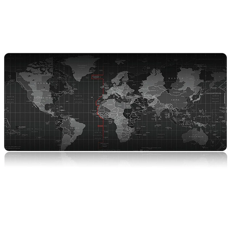 2018 Hot Selling Extra Large Mouse Pad Gaming World Map Mousepad Anti-slip Natural Rubber Gaming Mouse Mat with Locking Edge
2018 Hot Selling Extra Large Mouse Pad Gaming World Map Mousepad Anti-slip Natural Rubber Gaming Mouse Mat with Locking Edge