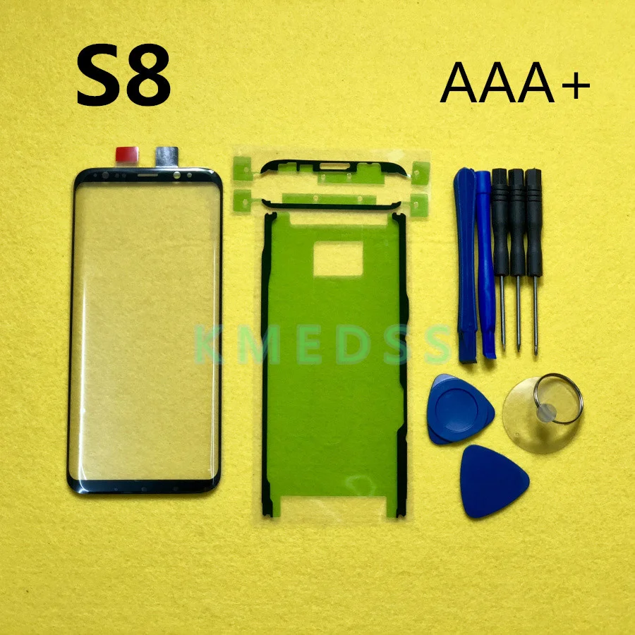 AAA+ Touch Screen Panel Replacement For Samsung Galaxy S8 G950 G950F 5.8" Front Glass Outer Lens + Sticker + Tools
AAA+ Touch Screen Panel Replacement For Samsung Galaxy S8 G950 G950F 5.8" Front Glass Outer Lens + Sticker + Tools