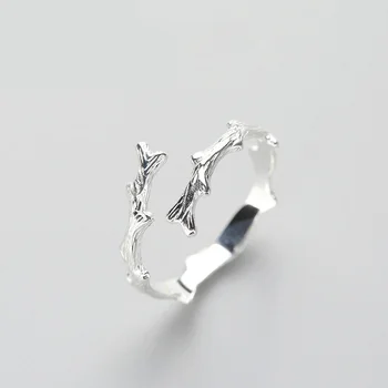Bohemian Vintage 925 Sterling Silver Branch Rings For Women Personality Retro Big Open Finger Rings Anillos
Bohemian Vintage 925 Sterling Silver Branch Rings For Women Personality Retro Big Open Finger Rings Anillos
