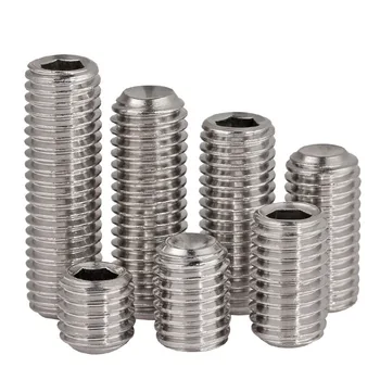 5-50Pcs M3 M4 M5 M6 M8 M10 316 Stainless Steel Concave Inner Hexagon Hex Socket Set Screws Headless Screws Top Wire
5-50Pcs M3 M4 M5 M6 M8 M10 316 Stainless Steel Concave Inner Hexagon Hex Socket Set Screws Headless Screws Top Wire