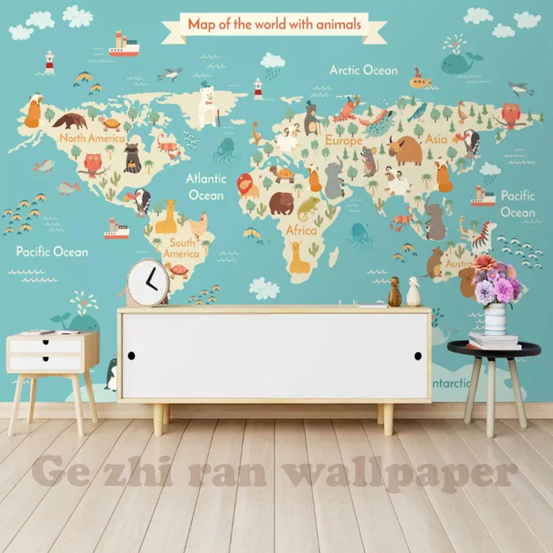 Custom 3D Mural Wallpaper children Room wall covering Wallpaper 3D Cartoon map of the world 3D kid Photo Wallpaper Home Decor
Custom 3D Mural Wallpaper children Room wall covering Wallpaper 3D Cartoon map of the world 3D kid Photo Wallpaper Home Decor