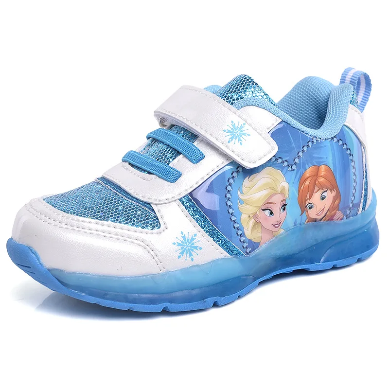 girls Elsa Anna blue princess soft Breathable Sneaker with led light Spring Autumn student Casual Shoes Princess shoe
girls Elsa Anna blue princess soft Breathable Sneaker with led light Spring Autumn student Casual Shoes Princess shoe