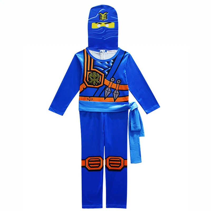 Ninjago Cosplay Costume Kids Bule Clothes Sets Children Costume for Kids Fancy Party Dress Ninja Cosplay Superhero Suits
Ninjago Cosplay Costume Kids Bule Clothes Sets Children Costume for Kids Fancy Party Dress Ninja Cosplay Superhero Suits