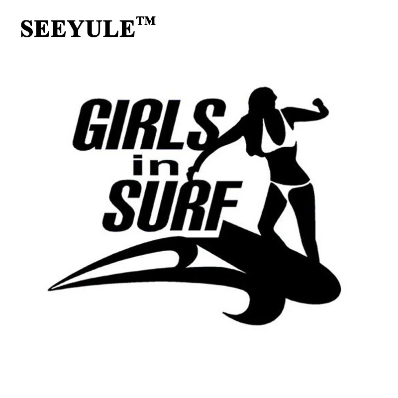 1pc SEEYULE Girls in Surf Car Sticker Sports Enthusiast Motorcycle Car Styling Window Trunk Cover Vinyl Decal Accessories
1pc SEEYULE Girls in Surf Car Sticker Sports Enthusiast Motorcycle Car Styling Window Trunk Cover Vinyl Decal Accessories