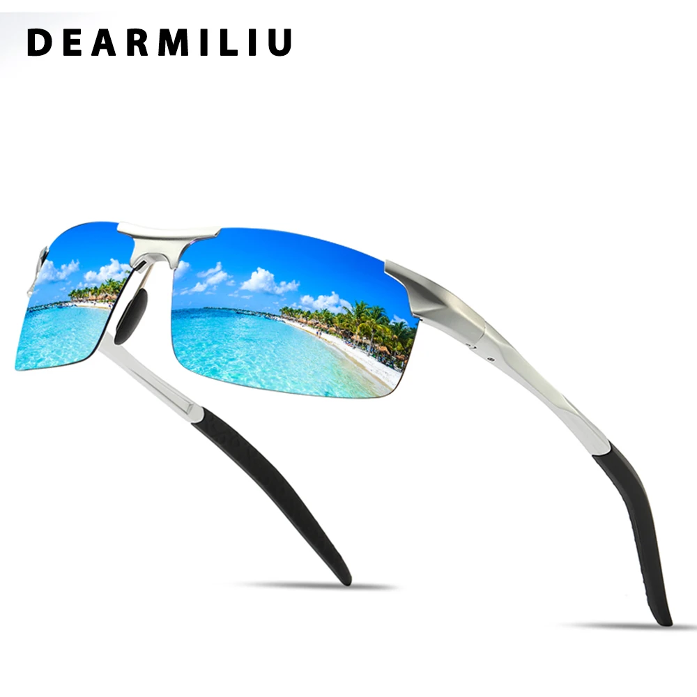 Мужские поляризованные солнцезащитные очки DEARMILIU, 2019, очки для вождения из алюминиево-магниевого сплава, солнцезащитные очки, очки, очки UV400, солнцезащитные очки для спорта для мужчин
Мужские поляризованные солнцезащитные очки DEARMILIU, 2019, очки для вождения из алюминиево-магниевого сплава, солнцезащитные очки, очки, очки UV400, солнцезащитные очки для спорта для мужчин