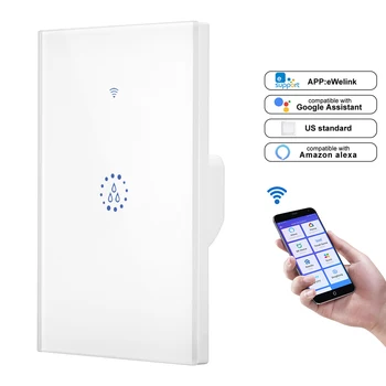 US/EU, UK standard Smart Wifi Water Heater Switch Boiler Switches Home Voice Touch Panel Timer Remote contorl App Control
US/EU, UK standard Smart Wifi Water Heater Switch Boiler Switches Home Voice Touch Panel Timer Remote contorl App Control