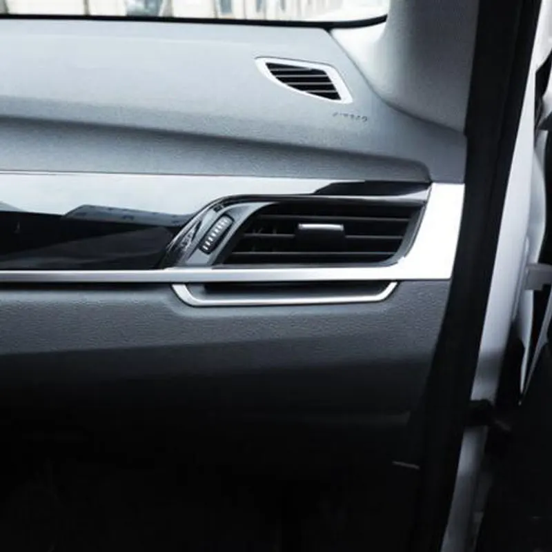 Jameo Auto Stainless Steel Car Air Vent Protection Cover Trim Air Outlet Sequins Sticker for BMW X1 F48 2016 2017 2018 Parts
Jameo Auto Stainless Steel Car Air Vent Protection Cover Trim Air Outlet Sequins Sticker for BMW X1 F48 2016 2017 2018 Parts