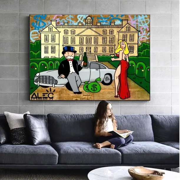 Carton Richie Rich poster print graffiti art on canvas Modern oil Painting good for home decoration
Carton Richie Rich poster print graffiti art on canvas Modern oil Painting good for home decoration
