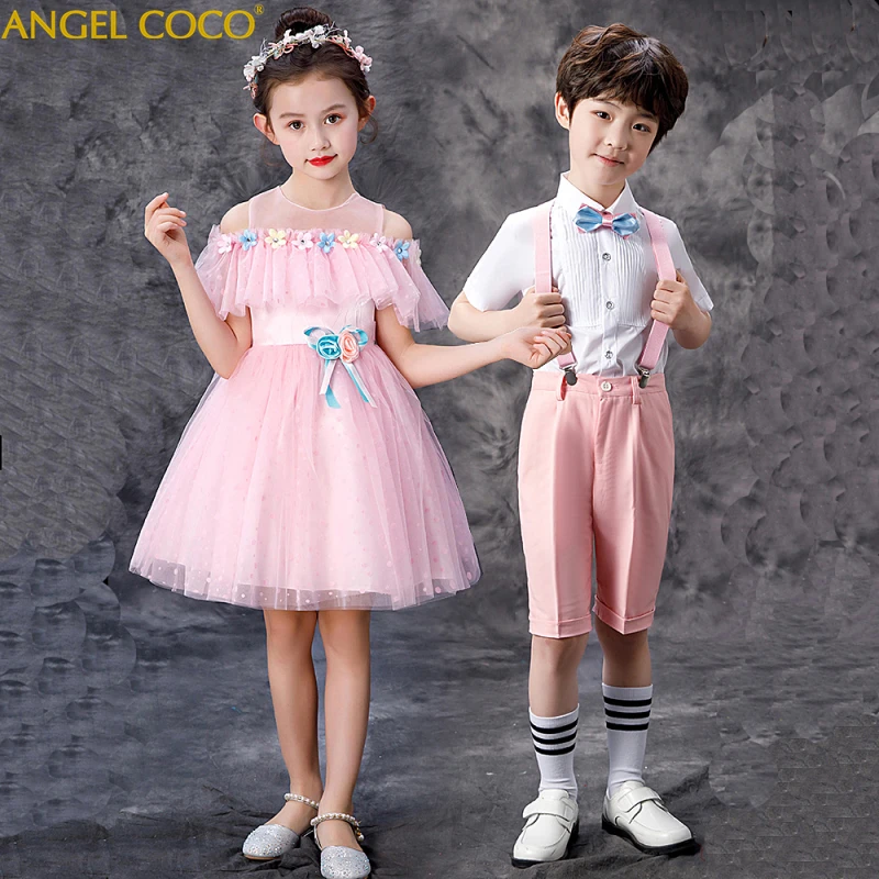 Children Sets Kids Dresses For Girls Elegant Princess Gown Flower Boys Girls Dresses Party Wedding Dress Easter Carnival Costume
Children Sets Kids Dresses For Girls Elegant Princess Gown Flower Boys Girls Dresses Party Wedding Dress Easter Carnival Costume