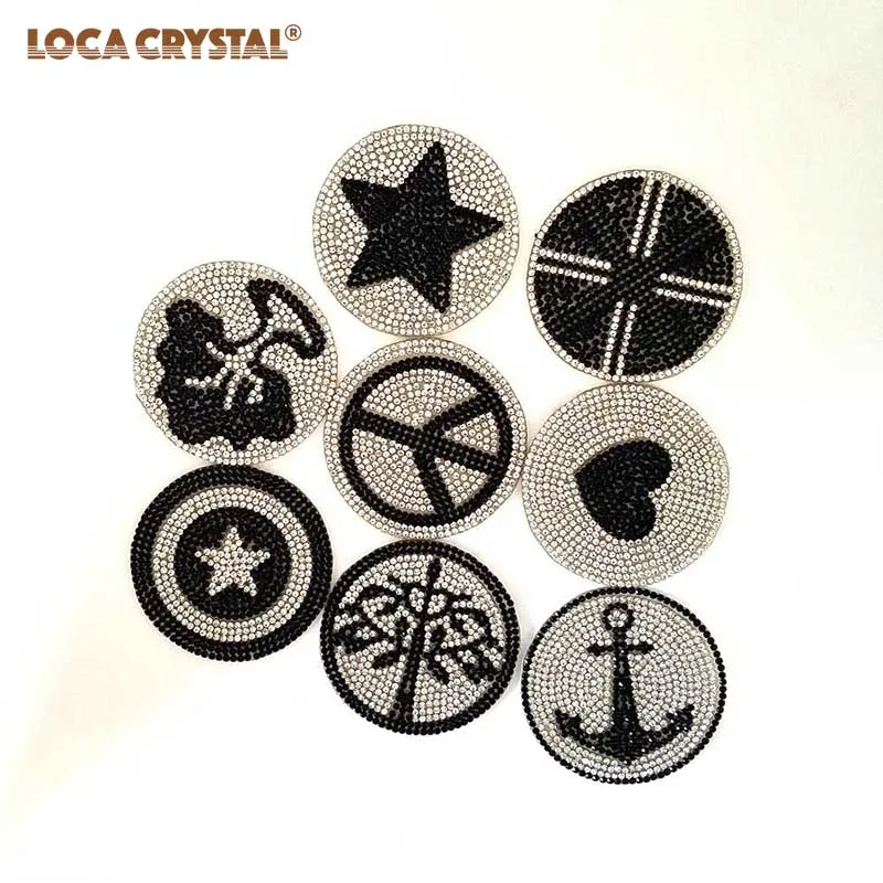 Novel Pattern Rhinestone Applique For Garment Bags Decoration Self-Adhesive Sticker Hotfix Rhinestones Patches LOCACRYSTAL
Novel Pattern Rhinestone Applique For Garment Bags Decoration Self-Adhesive Sticker Hotfix Rhinestones Patches LOCACRYSTAL