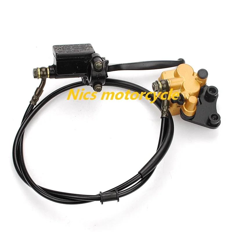 Front Hydraulic Brake Assembly Caliper Cylinder for Dirt Bike ATV 70cc 110cc 125cc
Front Hydraulic Brake Assembly Caliper Cylinder for Dirt Bike ATV 70cc 110cc 125cc