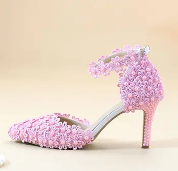 Summer sexy pink lace wedding party sandals shoes woman ankle straps NQ105 sexy ankle straps 8cm heel dancing proms party sandal
Summer sexy pink lace wedding party sandals shoes woman ankle straps NQ105 sexy ankle straps 8cm heel dancing proms party sandal