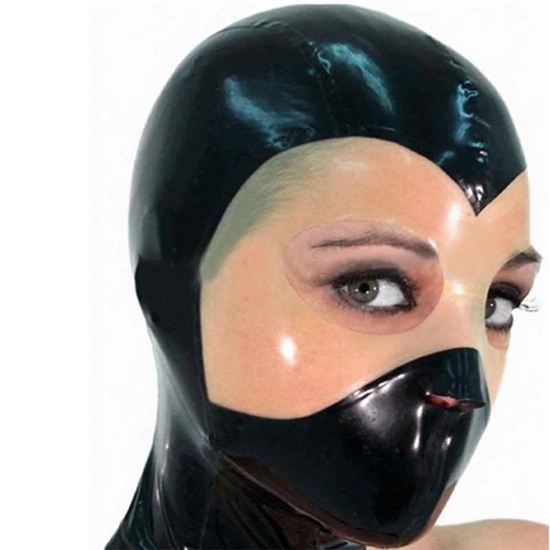 new rushed rubber sexy exotic lingerie handmade black latex spliced transparent open eyes mask hoods hood cekc zentai uniform
new rushed rubber sexy exotic lingerie handmade black latex spliced transparent open eyes mask hoods hood cekc zentai uniform
