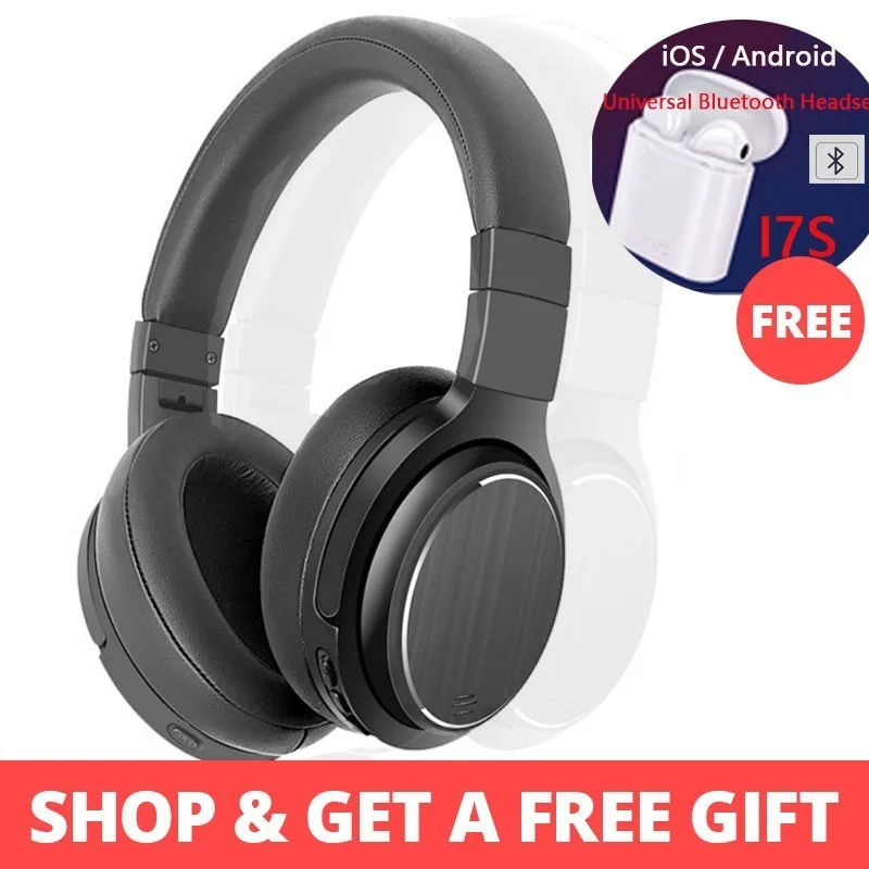Free Shipping M1 Active Noise Cancelling Headphones Wireless Headset Microphone Portable Headset With Microphone For Phone Music
Free Shipping M1 Active Noise Cancelling Headphones Wireless Headset Microphone Portable Headset With Microphone For Phone Music