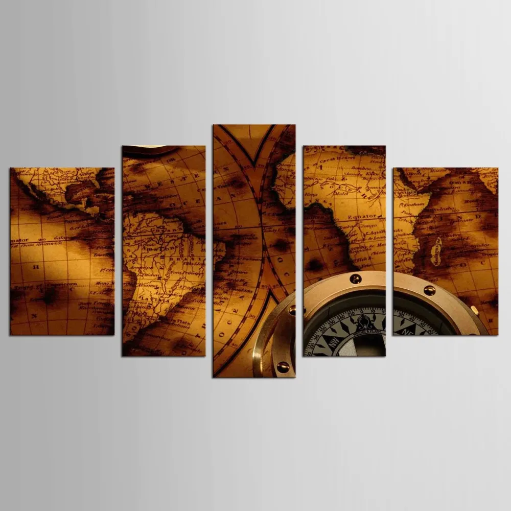 5 panel Golden Clock Map Still Life Wall Painting Home Living Room Wall Decoration Print Picture Canvas
5 panel Golden Clock Map Still Life Wall Painting Home Living Room Wall Decoration Print Picture Canvas