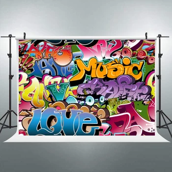 BEIPOTO Graffiti photography backdrops for 90s 80s themed party photographic background Hip Hop birthday party dessert table
BEIPOTO Graffiti photography backdrops for 90s 80s themed party photographic background Hip Hop birthday party dessert table