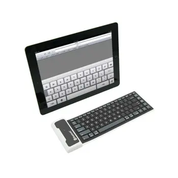 Silicone Wireless Bluetooth Keyboard for Apple iPad air iPad Mini 2 3 4 High Quality Roll Waterproof Foldable Flexible For IOS
Silicone Wireless Bluetooth Keyboard for Apple iPad air iPad Mini 2 3 4 High Quality Roll Waterproof Foldable Flexible For IOS