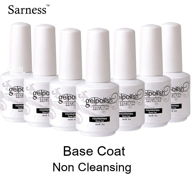 Sarness 15ml Base Top Coat UV Gel Nail Polish Colorful Soak Off Primer Transparent Lacquer Gel Varnish Semi Permanent Top Gel
Sarness 15ml Base Top Coat UV Gel Nail Polish Colorful Soak Off Primer Transparent Lacquer Gel Varnish Semi Permanent Top Gel