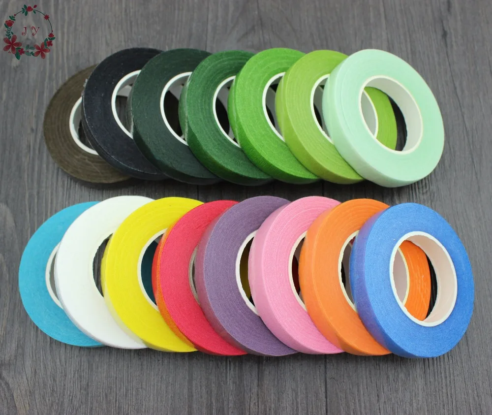 12roll/lot 12mm Floral Resealable Stretchy Florist Artificial Floral Stem Tape, Brown,Green,Blue,Pink,White Floral Tape
12roll/lot 12mm Floral Resealable Stretchy Florist Artificial Floral Stem Tape, Brown,Green,Blue,Pink,White Floral Tape
