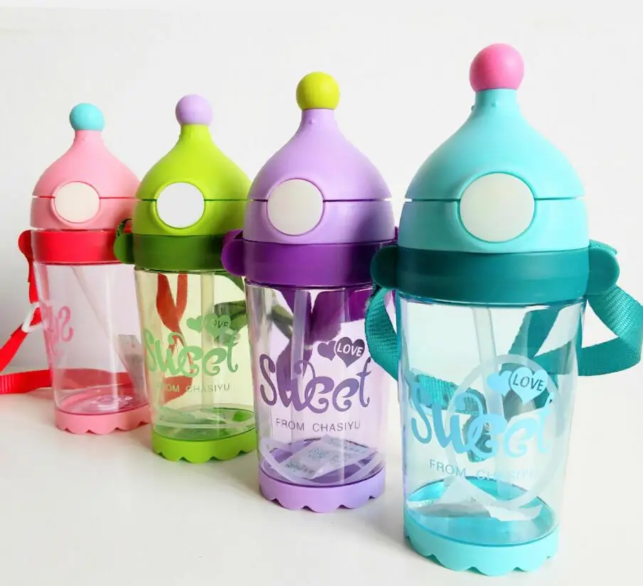 High Quality Water Bottle With Straw 500ml Healthy Baby Tea Plastic Children Sports School Water Bottles BPA Free
High Quality Water Bottle With Straw 500ml Healthy Baby Tea Plastic Children Sports School Water Bottles BPA Free
