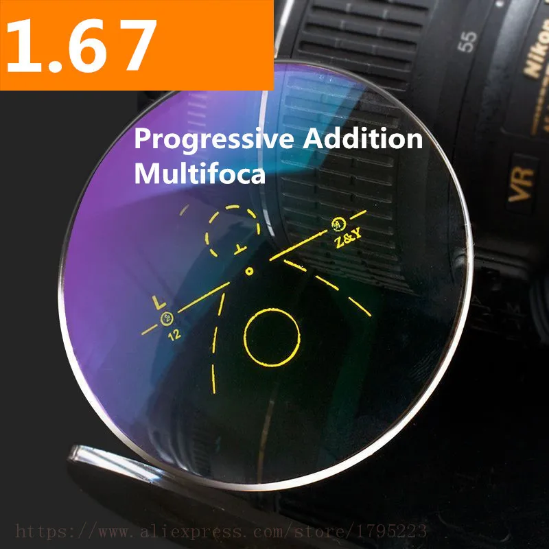 1.67 Index Progressive Lens Aspheric Anti Reflective Multi-focal Lens HMC Graduated Progressive Addition Varifocal Lens 2 PCS
1.67 Index Progressive Lens Aspheric Anti Reflective Multi-focal Lens HMC Graduated Progressive Addition Varifocal Lens 2 PCS