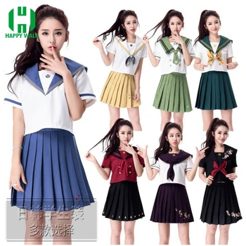 High Quality Japanese School Uniforms 2020 Newest Sexy Sailor Costume 7 Colors Anime Girls Dress Halloween Cosplay Costume
High Quality Japanese School Uniforms 2020 Newest Sexy Sailor Costume 7 Colors Anime Girls Dress Halloween Cosplay Costume
